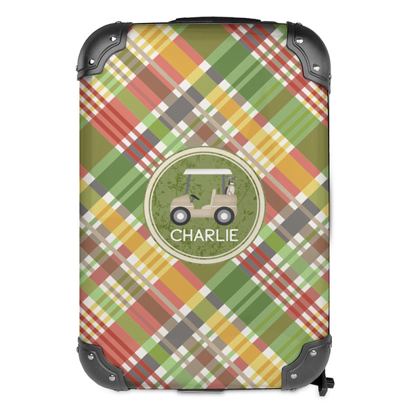 Golfer's Plaid 13" Hard Shell Backpacks - FRONT