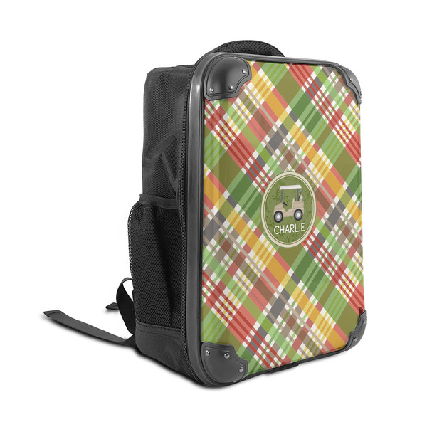 Golfer's Plaid 15" Backpack - ANGLE VIEW