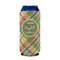 Golfer's Plaid 16oz Can Sleeve - FRONT (on can)
