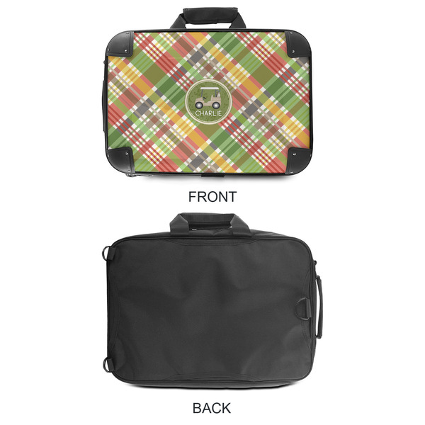Golfer's Plaid 18" Laptop Briefcase - APPROVAL