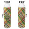Golfer's Plaid 20oz Water Bottles - Full Print - Approval