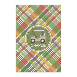 Golfer's Plaid Posters - Matte - 20x30 (Personalized)