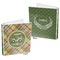 Golfer's Plaid 3-Ring Binder Front and Back