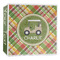Golfer's Plaid 3-Ring Binder - 2 inch (Personalized)