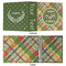Golfer's Plaid 3 Ring Binders - Full Wrap - 2" - APPROVAL