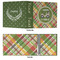 Golfer's Plaid 3 Ring Binders - Full Wrap - 3" - APPROVAL