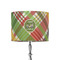 Golfer's Plaid 8" Drum Lamp Shade - Fabric (Personalized)