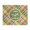 Golfer's Plaid 8' x 10' Indoor Area Rug (Personalized)