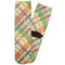 Golfer's Plaid Adult Crew Socks
