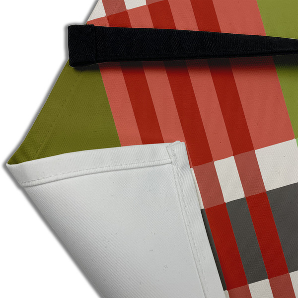 Golfer's Plaid Apron - (Detail)
