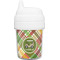 Golfer's Plaid Baby Sippy Cup (Personalized)