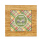Golfer's Plaid Bamboo Trivet with 6" Tile - FRONT