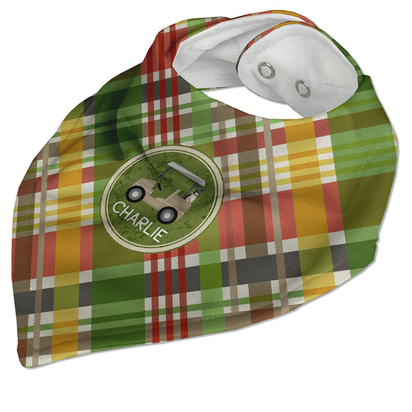 Golfer's Plaid Bandana Closed