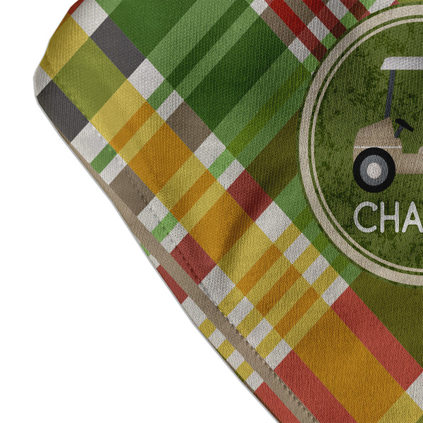 Golfer's Plaid Bandana Detail