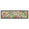 Golfer's Plaid Bar Mat - Large (Personalized)