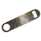 Golfer's Plaid Bar Bottle Opener - Silver w/ Name or Text