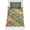 Golfer's Plaid Comforter Set - Twin XL (Personalized)