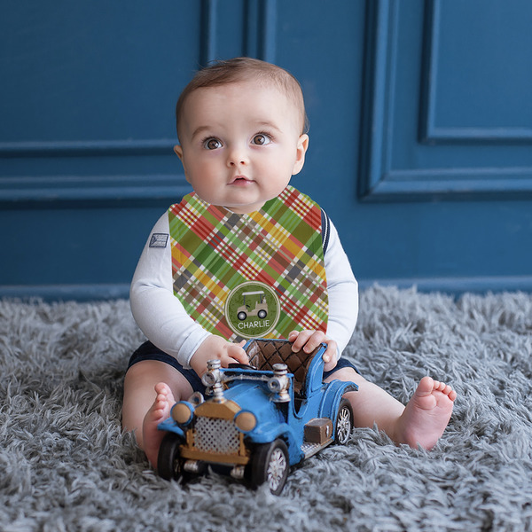 Golfer's Plaid Bib Lifestyle Boy