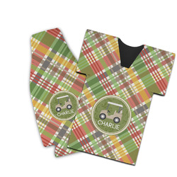 Golfer's Plaid Bottle Cooler (Personalized)