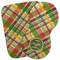 Golfer's Plaid Burp Cloth (Personalized)