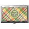 Golfer's Plaid Business Card Case