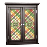 Golfer's Plaid Cabinet Decal - Custom Size (Personalized)