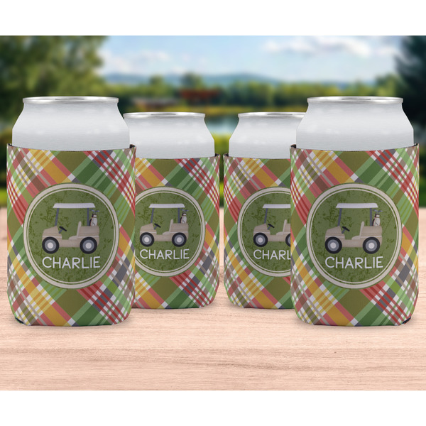 Golfer's Plaid Can Sleeve - LIFESTYLE