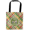 Golfer's Plaid Auto Back Seat Organizer Bag (Personalized)