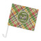 Golfer's Plaid Car Flag - Large - PARENT MAIN