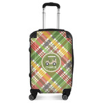 Golfer's Plaid Suitcase (Personalized)