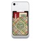Golfer's Plaid Cell Phone Credit Card Holder w/ Phone