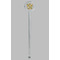 Golfer's Plaid Clear Plastic 7" Stir Stick - Round - Single Stick