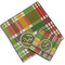 Golfer's Plaid Cloth Napkins - Personalized Lunch & Dinner (PARENT MAIN)