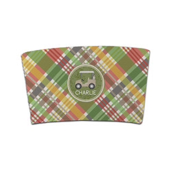Golfer's Plaid Coffee Cup Sleeve (Personalized)