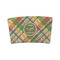 Golfer's Plaid Coffee Cup Sleeve - FRONT
