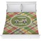 Golfer's Plaid Comforter - Full / Queen (Personalized)