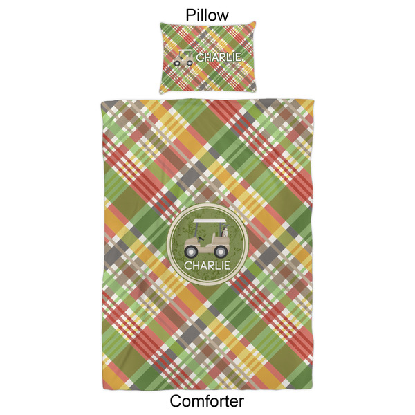 Golfer's Plaid Comforter Set - Twin XL - Approval