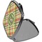 Golfer's Plaid Compact Mirror (Side View)