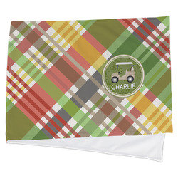 Golfer's Plaid Cooling Towel (Personalized)