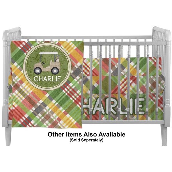 Golfer's Plaid Crib - Profile Sold Seperately