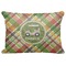 Golfer's Plaid Decorative Baby Pillowcase - 16"x12" (Personalized)
