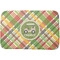 Golfer's Plaid Dish Drying Mat (Personalized)