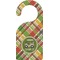 Golfer's Plaid Door Hanger (Personalized)