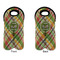 Golfer's Plaid Double Wine Tote - APPROVAL (new)