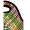 Golfer's Plaid Double Wine Tote - Detail 1 (new)