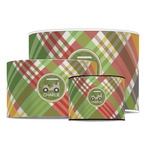 Golfer's Plaid Drum Lamp Shade (Personalized)