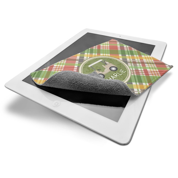 Golfer's Plaid Electronic Screen Wipe - iPad