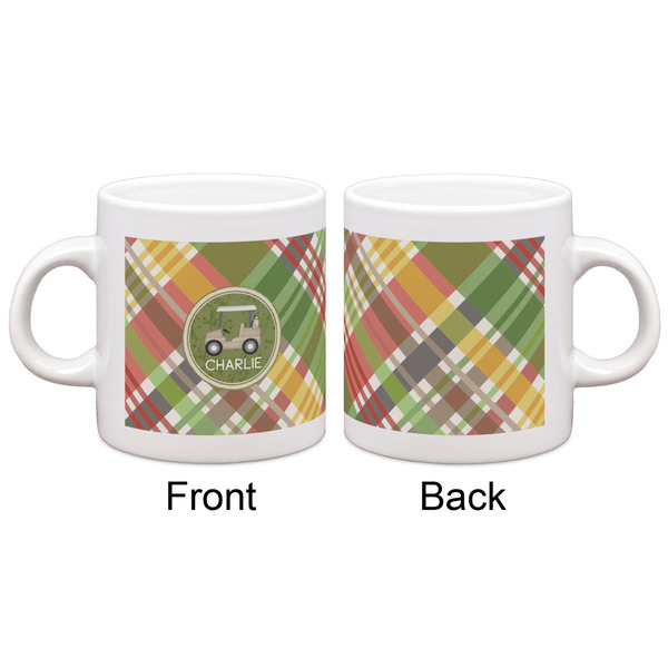 Golfer's Plaid Espresso Cup - Apvl