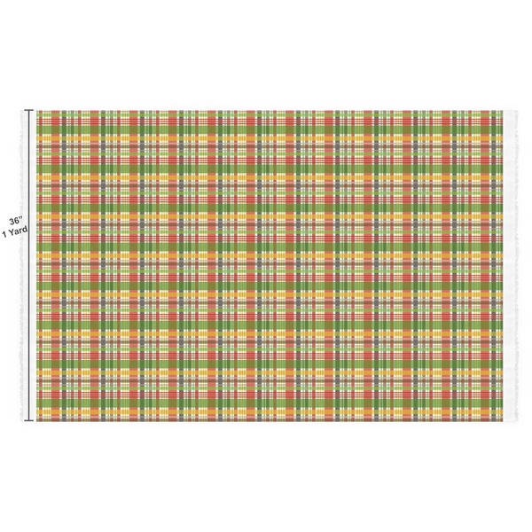 Golfer's Plaid Fabric Full Yard