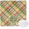 Golfer's Plaid Washcloth (Personalized)